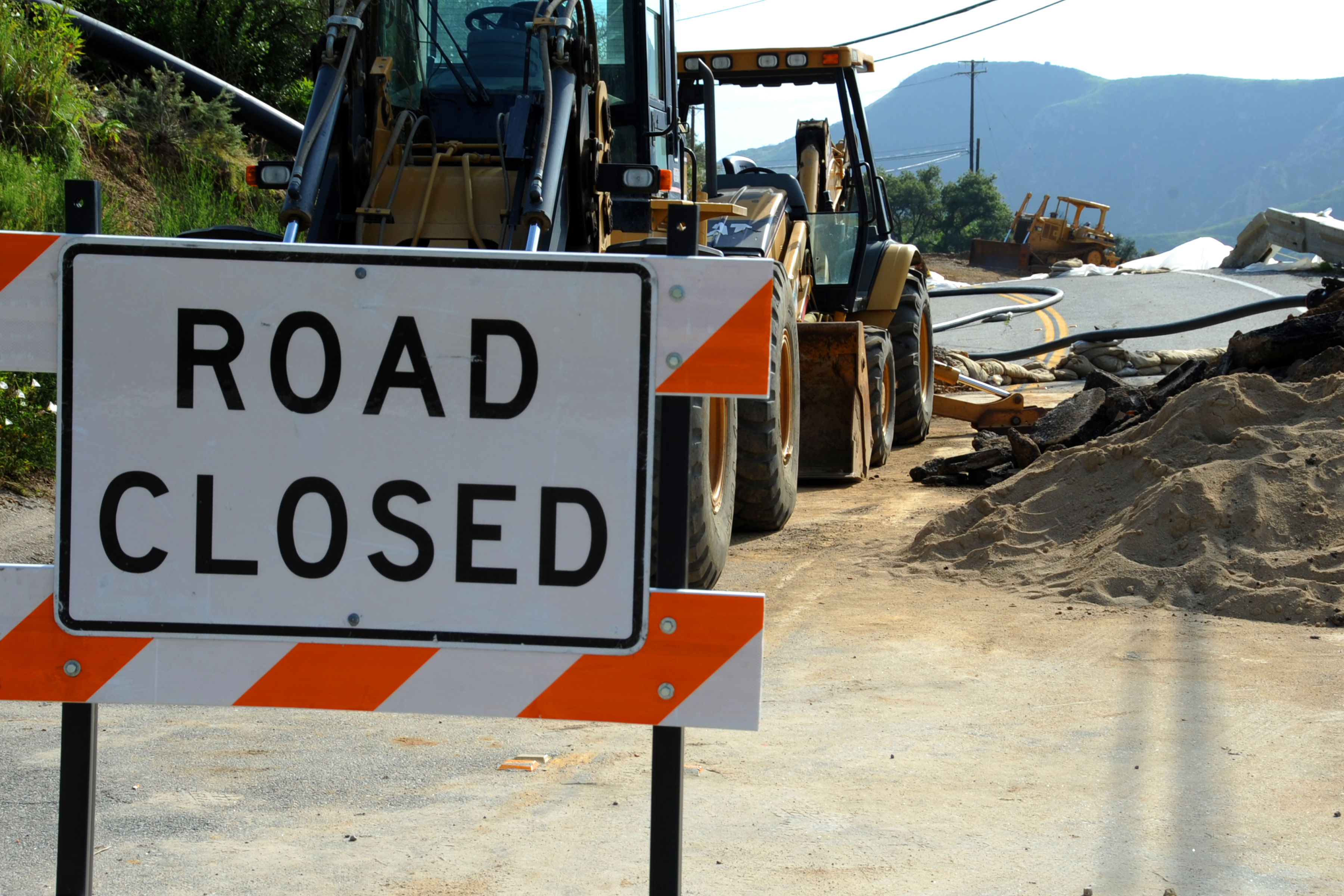 Road Closed for Reconstruction